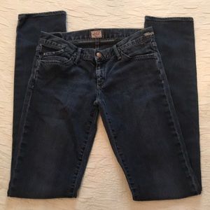 Gold Sign cigarette leg black jeans size 26